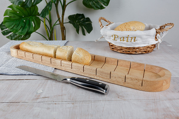 Baguetteschneiderbrett 58x11xH3cm